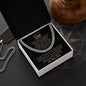 To Our Amazing Son | You are Always in Our Heart - Love Mom & Dad | Cuban Link Chain - ALL4THEGIFTOFIT