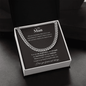 To My Man | You are My Strength and My Soulmate | Cuban Link Chain - ALL4THEGIFTOFIT
