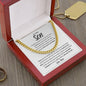 To My Son | Reach for the Stars | Love, Mom (Cuban Link Chain) - ALL4THEGIFTOFIT