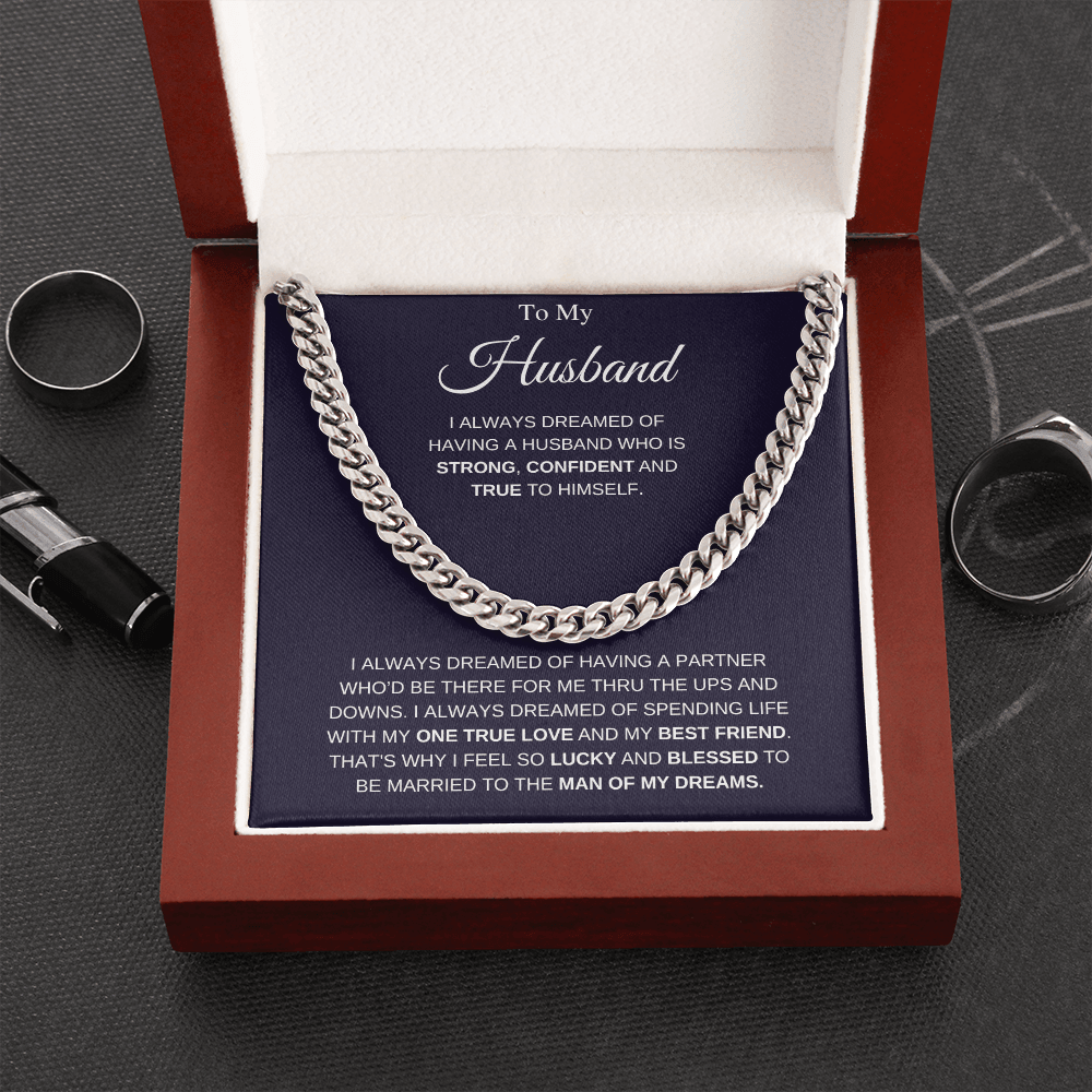 To My Husband - The Man of My Dreams - ALL4THEGIFTOFIT