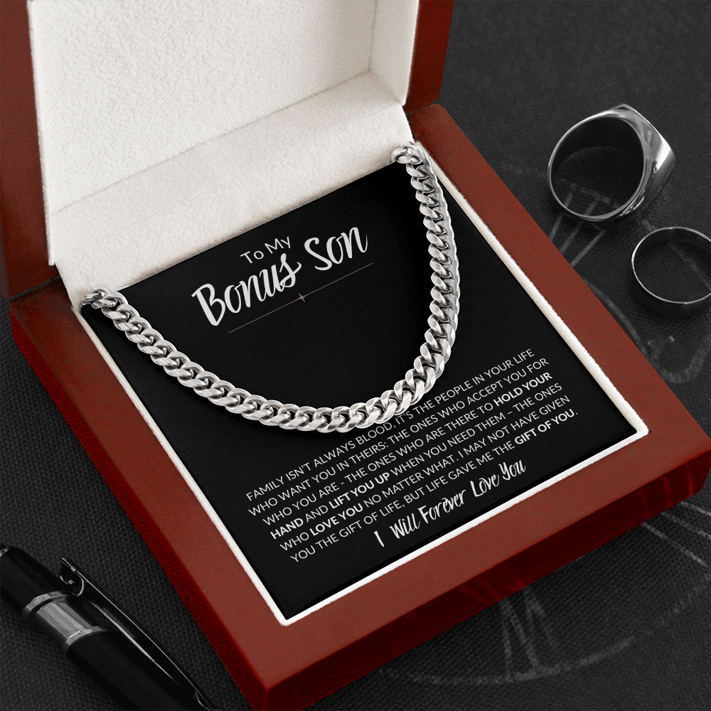To My Bonus Son | Life Gave Me The Gift Of You - ALL4THEGIFTOFIT