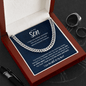 To My Son | Cuban Link Chain - ALL4THEGIFTOFIT