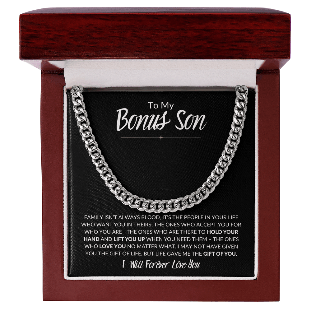 To My Bonus Son | Life Gave Me The Gift Of You - ALL4THEGIFTOFIT