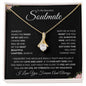 To My Beautiful Soulmate | You are my Life & My Strength | Alluring Beauty Necklace - Gift for Wife, Fiancée, Girlfriend - ALL4THEGIFTOFIT
