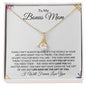 To My Bonus Mom | Life Gave Me the Gift of You | Alluring Beauty Necklace - ALL4THEGIFTOFIT