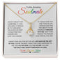 To My Amazing Soulmate | Through My Eyes | Alluring Beauty Necklace - Gift for Wife, Fiancée, Girlfriend, Birthday, Anniversary - ALL4THEGIFTOFIT