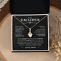To My Daughter - I Believe In You - Love, Mom | Alluring Beauty Necklace - ALL4THEGIFTOFIT