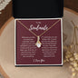 To My Soulmate | The Best Thing That Happened to Me - Alluring Beauty Necklace - Gift for Wife, Fiancée, Girlfriend, Birthday, Valentine's Day, Anniversary, Christmas - ALL4THEGIFTOFIT