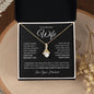 To My Beautiful Wife | Can't Live Without You | Alluring Beauty Necklace - Gift for Soulmate - ALL4THEGIFTOFIT