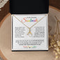To My Amazing Soulmate | Through My Eyes | Alluring Beauty Necklace - Gift for Wife, Fiancée, Girlfriend, Birthday, Anniversary - ALL4THEGIFTOFIT