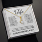 To My Wife | I Love You Forever & Always | Alluring Beauty Necklace - ALL4THEGIFTOFIT