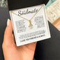 To My Soulmate | Forever & Always | Alluring Beauty Necklace = Gift for Wife, Fiance, Girlfriend - ALL4THEGIFTOFIT