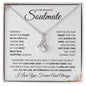 To My Beautiful Soulmate | Always in My Heart | Alluring Beauty Necklace - Gift for Wife, Fiancée, Girlfriend - ALL4THEGIFTOFIT