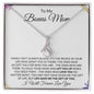 To My Bonus Mom | Life Gave Me the Gift of You | Alluring Beauty Necklace - ALL4THEGIFTOFIT
