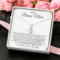 To My Bonus Mom | Life Gave Me the Gift of You | Alluring Beauty Necklace - ALL4THEGIFTOFIT