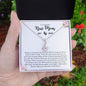 To An Amazing New Mom - Rewarding Blessing | Love Knot Necklace - Gift for Mother's Day, First Time Moms, Baby Shower Gift - ALL4THEGIFTOFIT