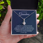 To My Beautiful Grandma | Always In Your Heart | Alluring Beauty Necklace - Gift for Mother's Day, Birthday, Holidays - ALL4THEGIFTOFIT