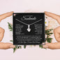 To My Beautiful Soulmate | You are my Life & My Strength | Alluring Beauty Necklace - Gift for Wife, Fiancée, Girlfriend - ALL4THEGIFTOFIT