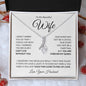 To My Beautiful Wife | Forever My Queen | Alluring Beauty Necklace - Gift for Soulmate - ALL4THEGIFTOFIT