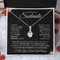 To My Beautiful Soulmate | You are my Life & My Strength | Alluring Beauty Necklace - Gift for Wife, Fiancée, Girlfriend - ALL4THEGIFTOFIT