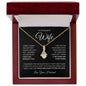 To My Beautiful Wife | Can't Live Without You | Alluring Beauty Necklace - Gift for Soulmate - ALL4THEGIFTOFIT