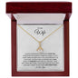 To My Wife | Love Made Us Forever | Alluring Beauty Necklace - ALL4THEGIFTOFIT