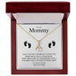 To My Mommy | Close To Your Heart | Alluring Beauty Necklace - Gift for Wife, Soulmate, Fiancée, Girlfriend - ALL4THEGIFTOFIT