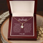 To My Soulmate | The Best Thing That Happened to Me - Alluring Beauty Necklace - Gift for Wife, Fiancée, Girlfriend, Birthday, Valentine's Day, Anniversary, Christmas - ALL4THEGIFTOFIT