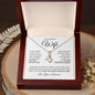 To My Beautiful Wife | Forever My Queen | Alluring Beauty Necklace - Gift for Soulmate - ALL4THEGIFTOFIT
