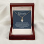 To My Beautiful Grandma | Always In Your Heart | Alluring Beauty Necklace - Gift for Mother's Day, Birthday, Holidays - ALL4THEGIFTOFIT