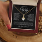 To My Beautiful Wife | Can't Live Without You | Alluring Beauty Necklace - Gift for Soulmate - ALL4THEGIFTOFIT