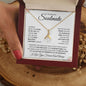 To My Beautiful Soulmate | Always in My Heart | Alluring Beauty Necklace - Gift for Wife, Fiancée, Girlfriend - ALL4THEGIFTOFIT