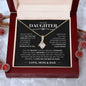 To Our Daughter - We Believe In You - Love, Mom & Dad | Alluring Beauty Necklace - ALL4THEGIFTOFIT