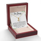 I'm Sorry - For Hurting You | I Was a Fool | Alluring Beauty Necklace - Gift for Wife, Soulmate, Fiancée, Girlfriend - ALL4THEGIFTOFIT