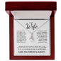 To My Wife | I Love You Forever & Always | Alluring Beauty Necklace - ALL4THEGIFTOFIT