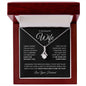 To My Beautiful Wife | Can't Live Without You | Alluring Beauty Necklace - Gift for Soulmate - ALL4THEGIFTOFIT