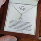 To My Wife | Love Made Us Forever | Alluring Beauty Necklace - ALL4THEGIFTOFIT