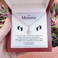 To My Mommy | Close To Your Heart | Alluring Beauty Necklace - Gift for Wife, Soulmate, Fiancée, Girlfriend - ALL4THEGIFTOFIT