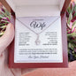 To My Beautiful Wife | Forever My Queen | Alluring Beauty Necklace - Gift for Soulmate - ALL4THEGIFTOFIT