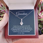 To My Beautiful Grandma | Always In Your Heart | Alluring Beauty Necklace - Gift for Mother's Day, Birthday, Holidays - ALL4THEGIFTOFIT