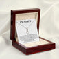 I'm Sorry | You are My One and Only | Alluring Beauty Necklace - Gift for Wife, Soulmate, Fiancée Girlfriend - ALL4THEGIFTOFIT