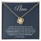 To My Nana | You Are My Greatest Gift | Love Knot Necklace - Gift for Mother's Day, Birthday, Holidays - ALL4THEGIFTOFIT