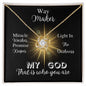 Way Maker | Love Knot Necklace - Gift for Easter, Confirmation, Birthdays, Holidays - ALL4THEGIFTOFIT