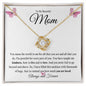 To My Beautiful Mom | You are Loved | Love Knot Necklace - Gift for Mother's Day, Birthdays, Holidays - ALL4THEGIFTOFIT