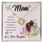 Mom | Best Mom Ever | Love Knot Necklace - Gift for Mother's Day, Birthdays, Holidays, Just Because - ALL4THEGIFTOFIT