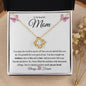 To My Beautiful Mom | You are Loved | Love Knot Necklace - Gift for Mother's Day, Birthdays, Holidays - ALL4THEGIFTOFIT