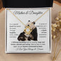 Mother & Daughter | Forever Connected At Heart | Love Knot Necklace - ALL4THEGIFTOFIT