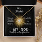 Way Maker | Love Knot Necklace - Gift for Easter, Confirmation, Birthdays, Holidays - ALL4THEGIFTOFIT