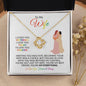 To My Wife | You'e My Everything | Love Knot Necklace - Gift for Soulmate, Valentine's, Birthday, Anniversary - ALL4THEGIFTOFIT