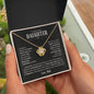 To My Beautiful Daughter | I am So Proud of You | Love Knot Necklace - Gift for Birthdays, Holidays, Just Because - ALL4THEGIFTOFIT